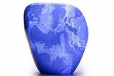 Tall Free-Standing Polished Indonesian Blue Amber #359563-1